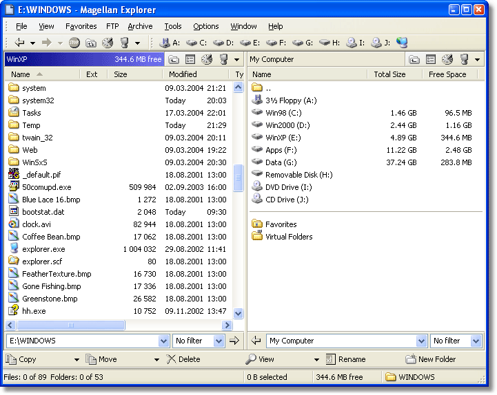 Magellan Explorer Screenshot